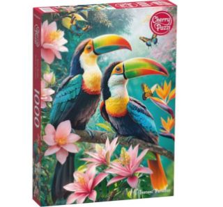 Obrázek z Puzzle CHERRY tukani 1000 dílků  